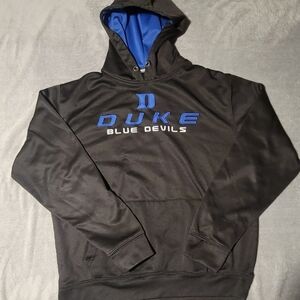 Stadium Athletics Black and Blue Duke Hoodie
